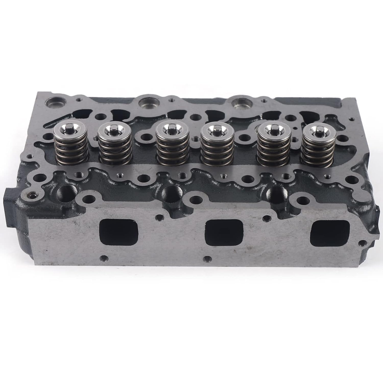 D1503 Complete Cylinder Head & Full Gasket Kit for Kubota KX91-3 U35 Excavator, 1A013-03043 |16487-03045 |1A013-03044 - KUDUPARTS