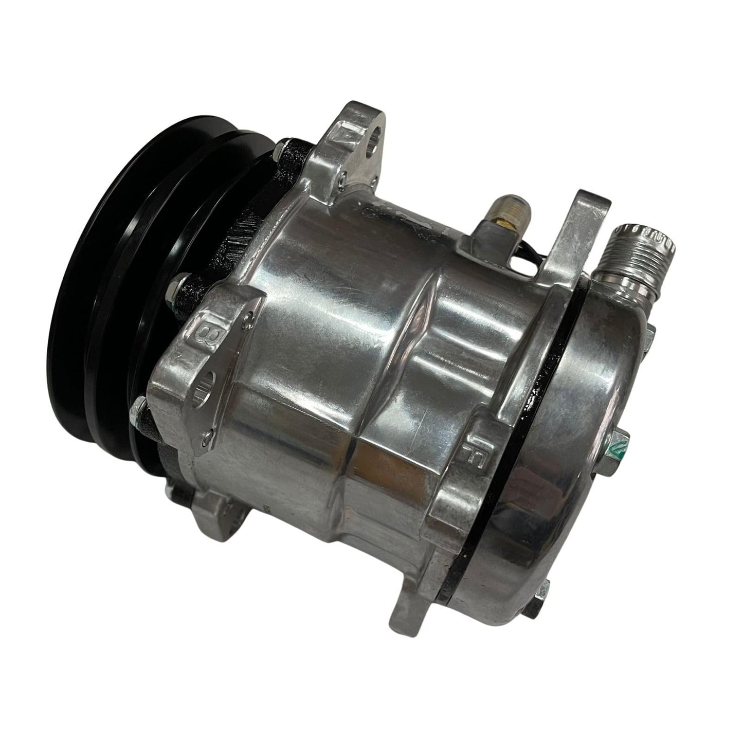 Compresor de aire acondicionado SD5H09 de 12 V 345-4547 para Caterpillar CAT 259D, 279D, 289D, 299D, 257D, 277D, 287D, 236D y 246D