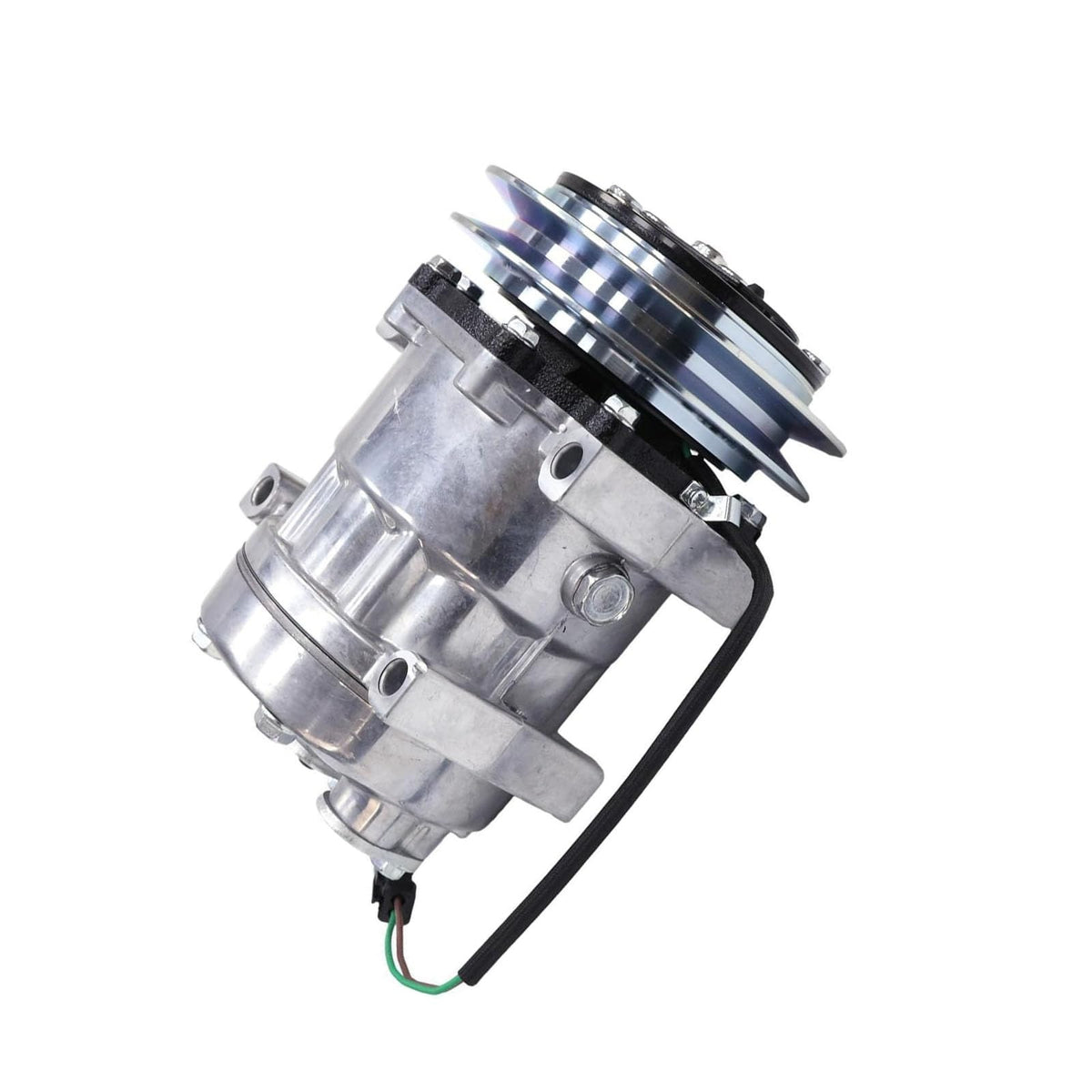 24V SD7H13 A/C Compressor LC91V00001F1 for Kobelco Excavator SK160LC SK200-6 SK210LC SK250LC SK290LC SK330LC SK480LC - KUDUPARTS