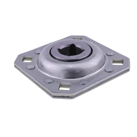 1-1/8" Square Disc Harrow Flange Bearing Unit FD208R1 ST208-1N Bolt Holes 0.531" x 0.529" for Farming - KUDUPARTS