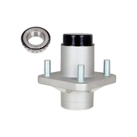 Front Wheel Hub Assembly 19932-G1 for E-Z-GO Golf Cart TXT 1976-2001 - KUDUPARTS