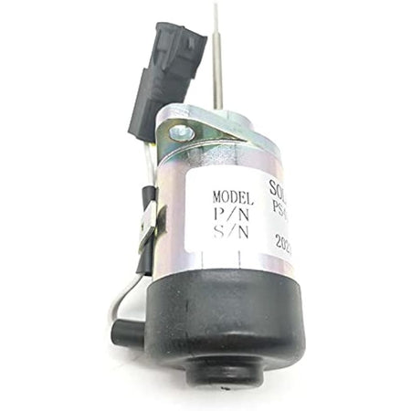 Stop Solenoid PS41CZ318 1E411-60012 for Kubota 325 Miller Mig Welder Trailblazer D902 Engine - KUDUPARTS