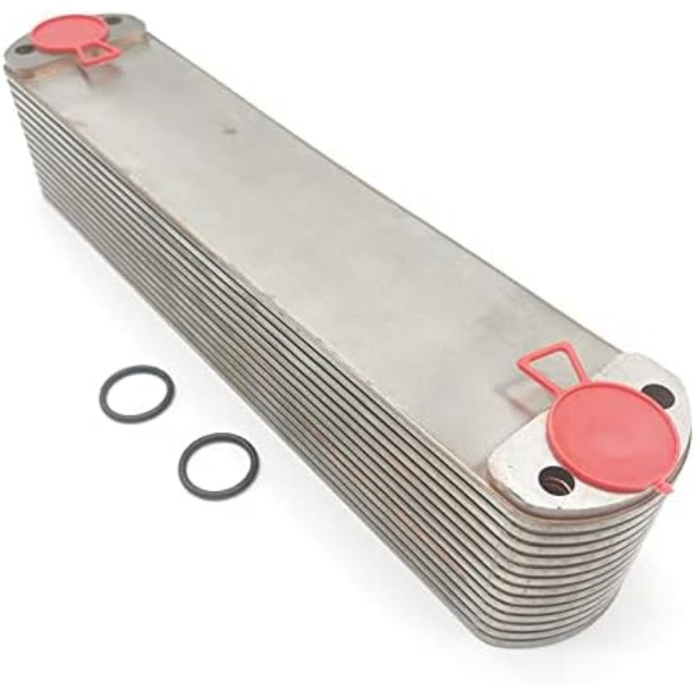 Oil Cooler 4965487 for Cummins ISX QSX Engine - KUDUPARTS