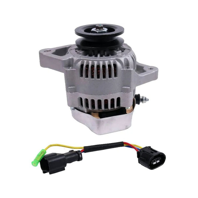 69mm 12V 40A Alternator YM129423-77200 for Komatsu Engine 3D76E 3D82AE 3D84E 3D88E 4D88 4D88E S3D84 S3D84E - KUDUPARTS
