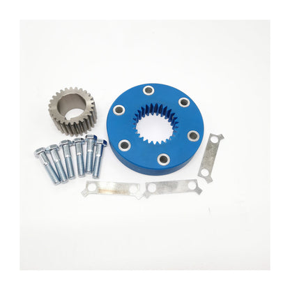 6 Bolt Coupling Compressor Drive Pulley Gear Assy 48-50005-00 for Carrier X2 1800 2100 2100A 2100R 2500A 2500R X4 7500 6600