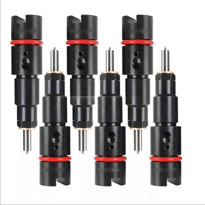 6 Fuel Injectors 0432193635 3944184 3944183 for Cummins Engine QSB5.9 ISB 5.9L Dodge Ram 2500 3500