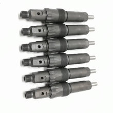 Lot de 6 injecteurs de carburant RE30159 SE500349 SE501135 pour John Deere 750C 792DLC 892 770B 644E 644G 540E 540G (livraison aux États-Unis uniquement)