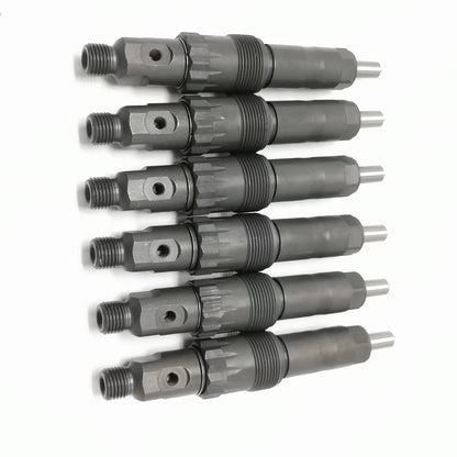 Lot de 6 injecteurs de carburant RE30159 SE500349 SE501135 pour John Deere 750C 792DLC 892 770B 644E 644G 540E 540G (livraison aux États-Unis uniquement)