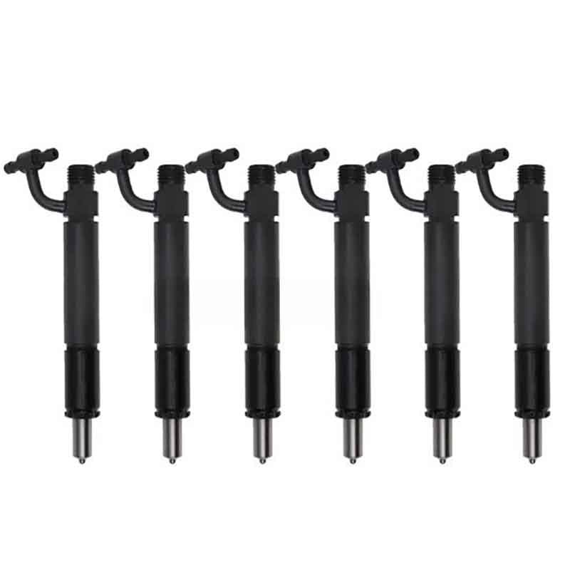 6 PCS Fuel Injector With Nozzle 1815286C91 781697 for Navistar Engine DTA466