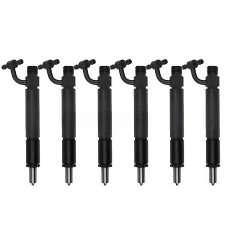 6 PCS Fuel Injector With Nozzle 1815286C91 781697 for Navistar Engine DTA466