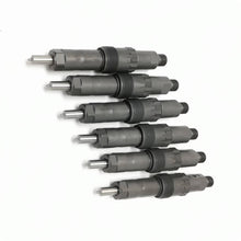 Lot de 6 injecteurs de carburant RE30159 SE500349 SE501135 pour John Deere 750C 792DLC 892 770B 644E 644G 540E 540G (livraison aux États-Unis uniquement)