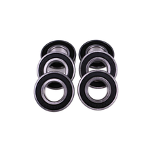 6 rodamientos de husillo de cuchilla de 25 x 52 x 15 mm M63810 M88252 para John Deere 160, 260, 261, 272, 359, 400, 420, 430, 647, 655, 665, 673, 681, 2305, 2320, 2520, 3120, 3203 y 3320 