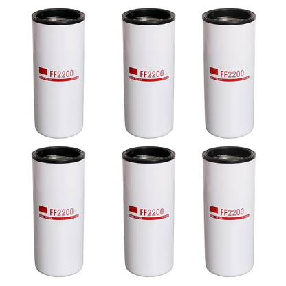 6Pcs Fuel Filter for Fleetguard FF2200 Cummins 4088272