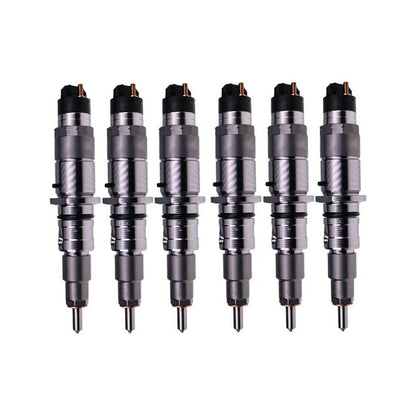 Lot de 6 injecteurs de carburant 6754-11-3011 pour moteur Komatsu 4D107 6D107, excavatrice PC200-8 PC200LC-8 PC220-8 PC240LC-8 PC270-8