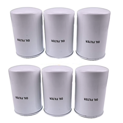 6 Pcs Oil Filter AM39687 AM34770 for John Deere Hydrostatic Tractor 400 - KUDUPARTS