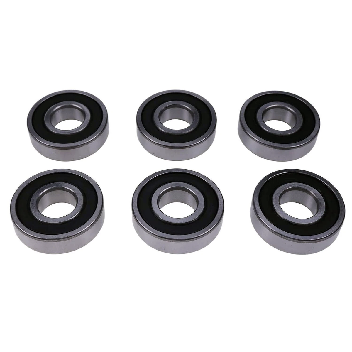 6 Pcs Spindle Bearing JD9467 JD9299 for John Deere Engine 6067 6135 Mower WG32A WG36A WG48A WH48A WH52A WH61A - KUDUPARTS