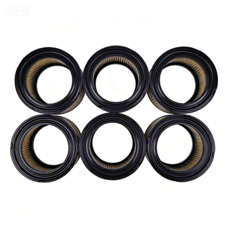 6 Pieces Air Filter Elements 110377E075 for Quincy Air Compressor QR-25 216 - KUDUPARTS