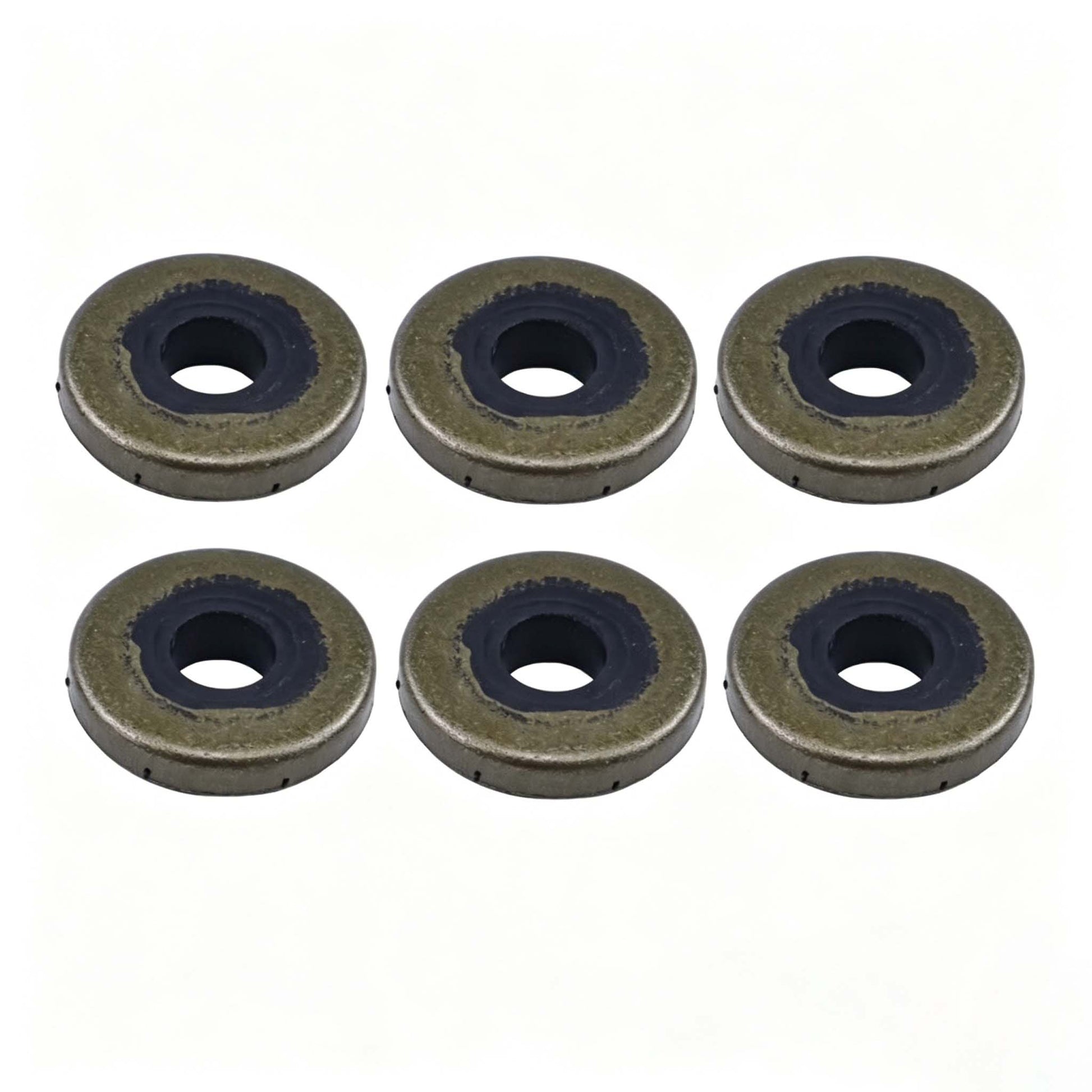 6 Pieces Grommet Seal 3900267 for Cummins Engine 4B3.9 6B5.9 - KUDUPARTS