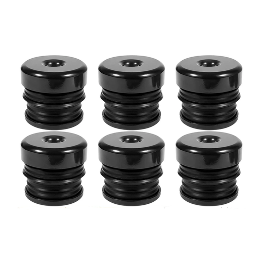 6 Pieces Silicone Body Mount Kit for Ford Super Duty Pickup Truck F-250 F-350 Crew Cab - KUDUPARTS