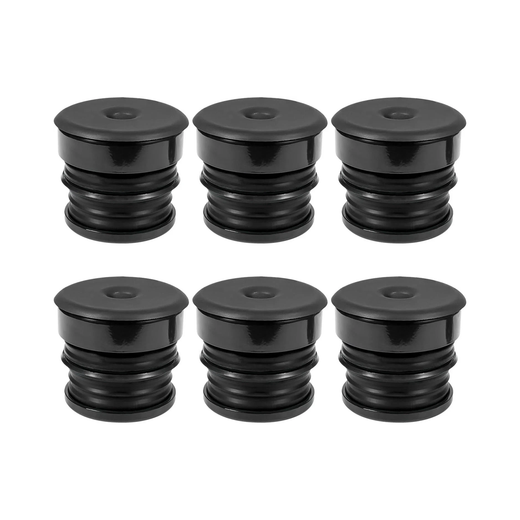 6 Pieces Silicone Body Mount Kit for Ford Super Duty Pickup Truck F-250 F-350 Crew Cab - KUDUPARTS