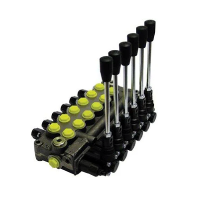 Válvula de control hidráulica de 6 carretes 4W3P 8 GPM MB61BBBBBB5C1 para Prince