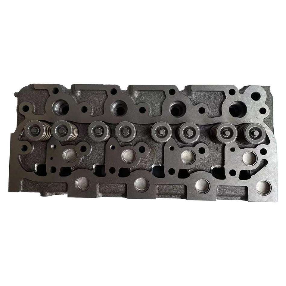 V1702 Cylinder Head with Valve Compatible with Kubota V1702 IDI Engine L2850DT Tractor KH90 Excavator - KUDUPARTS