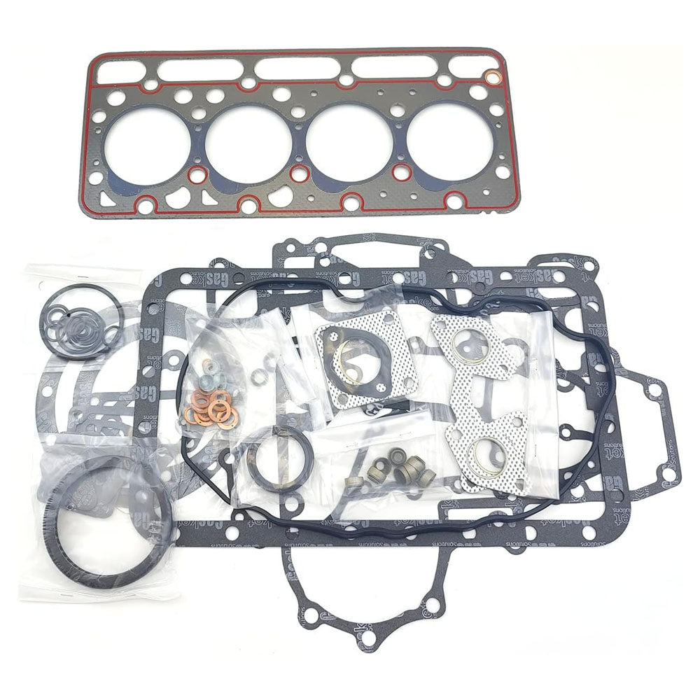 Complete Cylinder Head with Gasket Set Compatible with Kubota V1903 Engine L3600 L3710 Tractors - KUDUPARTS