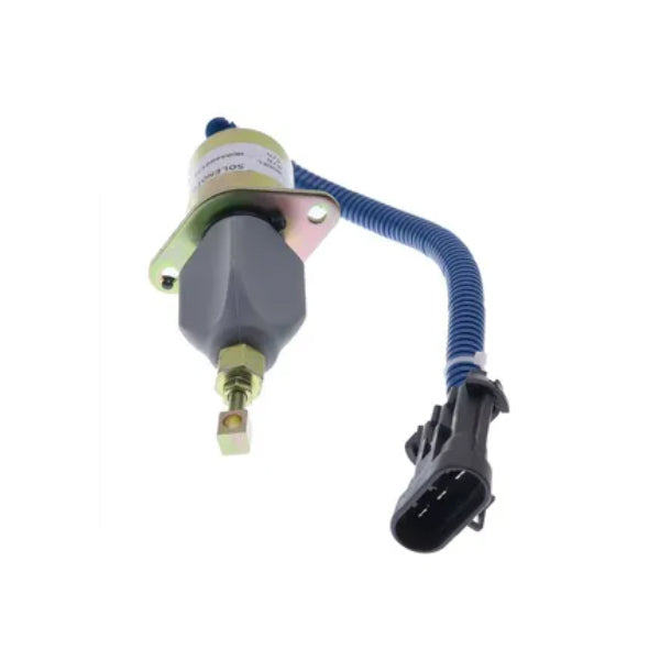 Fuel Shut Off Solenoid Without Bracket 4089577 for Cummins Engine 5.9L Dodge Ram Pickup Truck 2500 3500 - KUDUPARTS