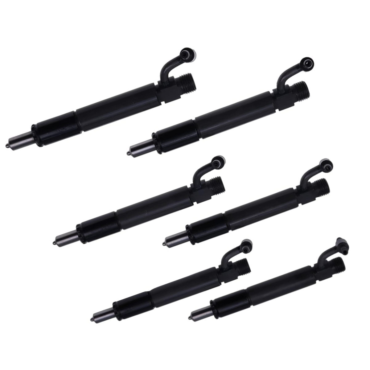 Lot de 6 injecteurs de carburant 675967C91 631571C91 compatibles avec Case-IH 966 1066 1086 1466 1486 1566 1568 1586 3688 1440 1460 1480 UD414