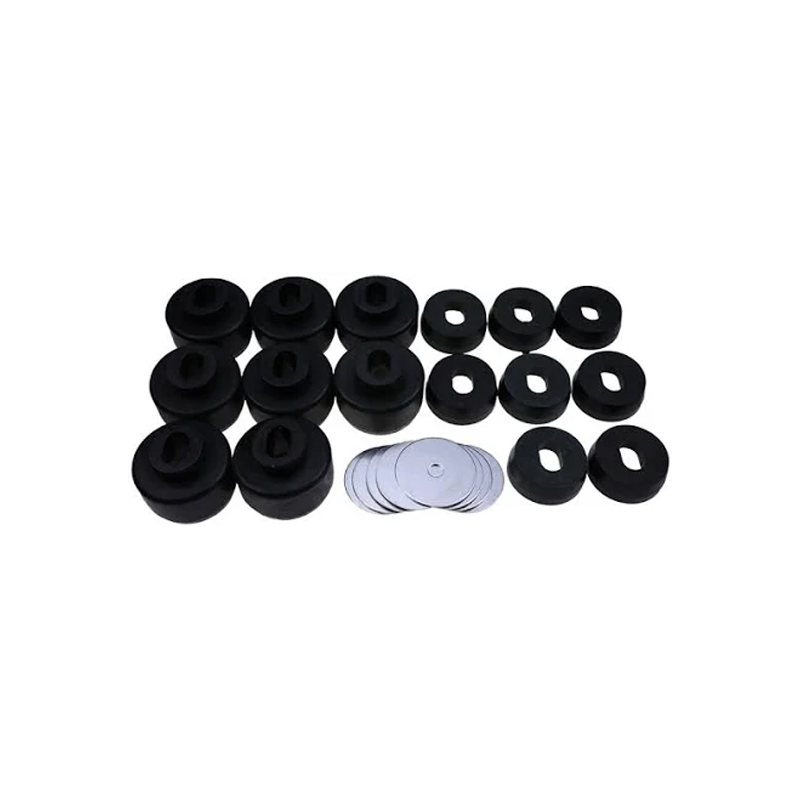 7-141 Body and Cab Mount Bushing Kit for Chevy Silverado & Sierra 1500/2500 2WD/4WD 1999-2014 - KUDUPARTS