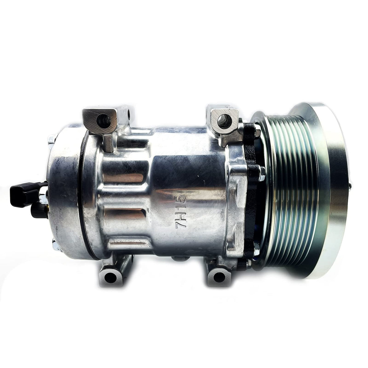 SD7H15 24V A/C Compressor 8T-8816 for Caterpillar CAT Excavator 325 375 350 E240 Tractor D4H D6H D7H 613C 621E 627E 631E 637E - KUDUPARTS