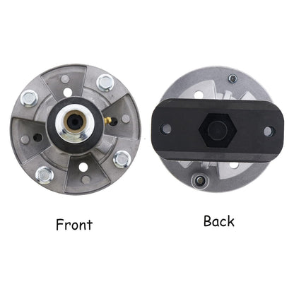 Ensemble de broche de lame 2 pièces GY20050 GY20785 pour tracteurs de pelouse John Deere série L 100 105 107 108 110 111 118 120 130 42" 44" 46" 48"