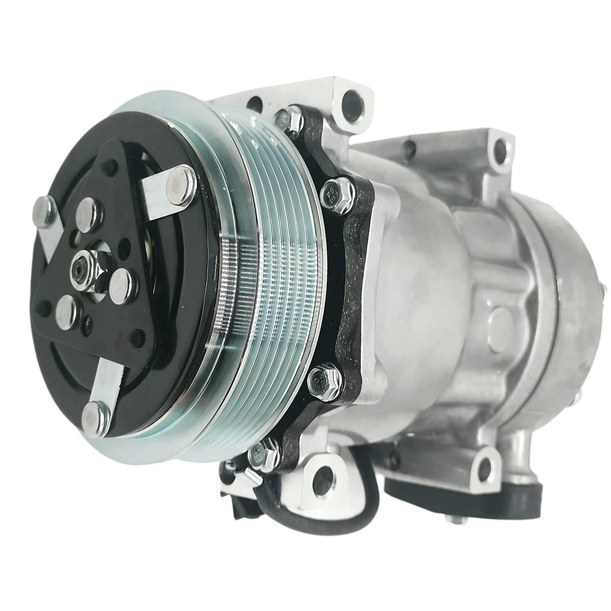 SD7H15 A/C Compressor 4079 F69-6003-122 for Peterbilt Truck 320 382 384 386 388 389 587 - KUDUPARTS