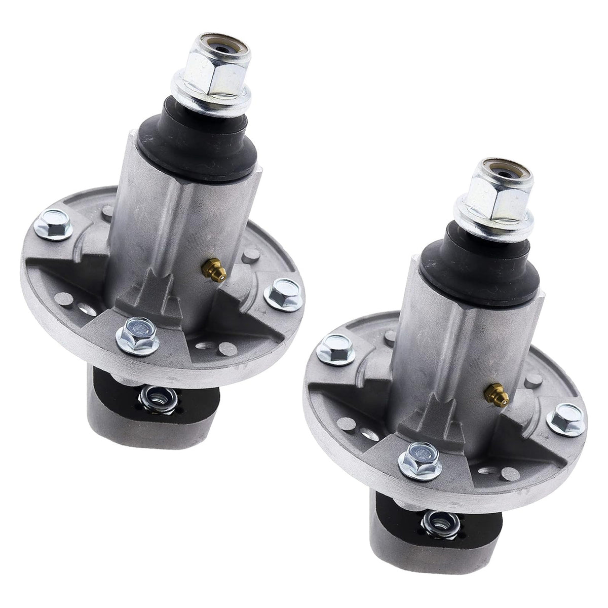 2Pcs Blade Spindle Assembly GY20050 GY20785 for John Deere L Series 100 105 107 108 110 111 118 120 130 42" 44" 46" 48" Deck Lawn Tractor - KUDUPARTS