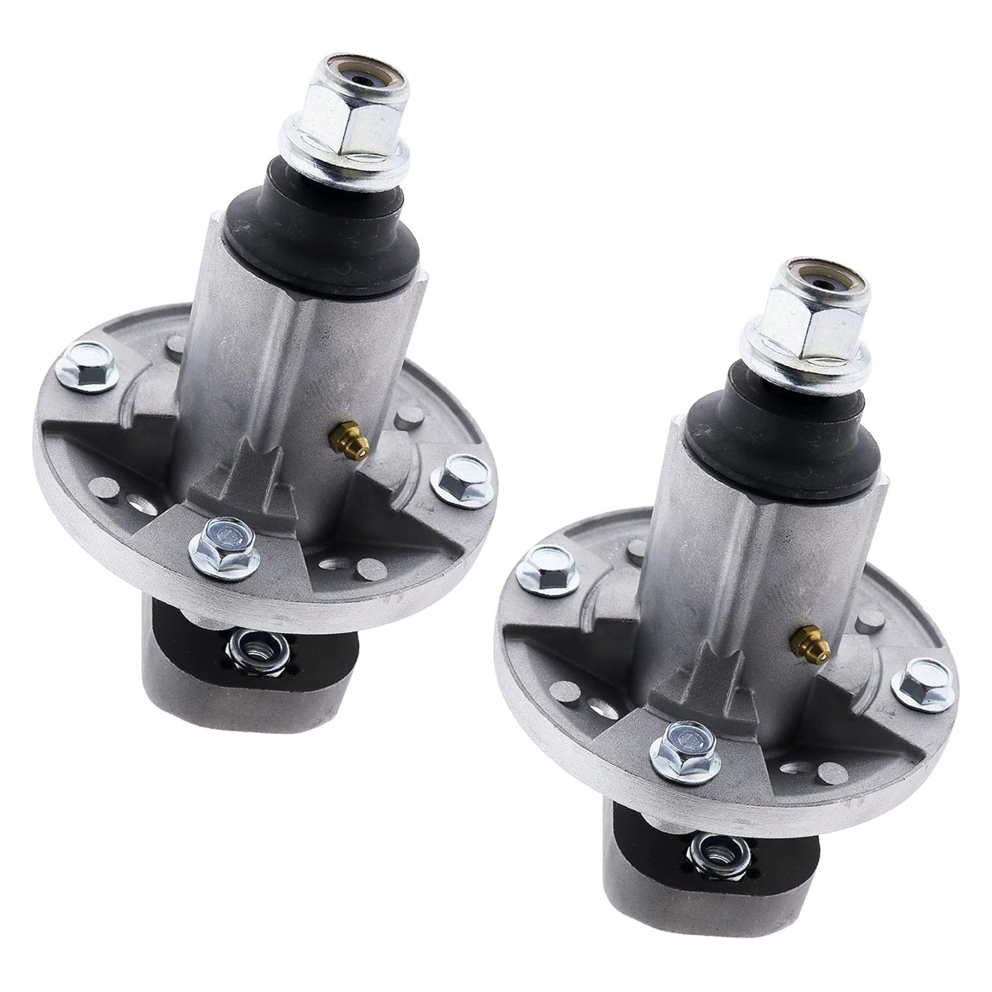 Ensemble de broche de lame 2 pièces GY20050 GY20785 pour tracteurs de pelouse John Deere série L 100 105 107 108 110 111 118 120 130 42" 44" 46" 48"