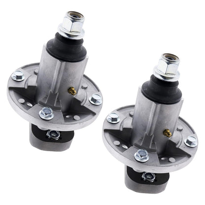 Ensemble de broche de lame 2 pièces GY20050 GY20785 pour tracteurs de pelouse John Deere série L 100 105 107 108 110 111 118 120 130 42" 44" 46" 48"