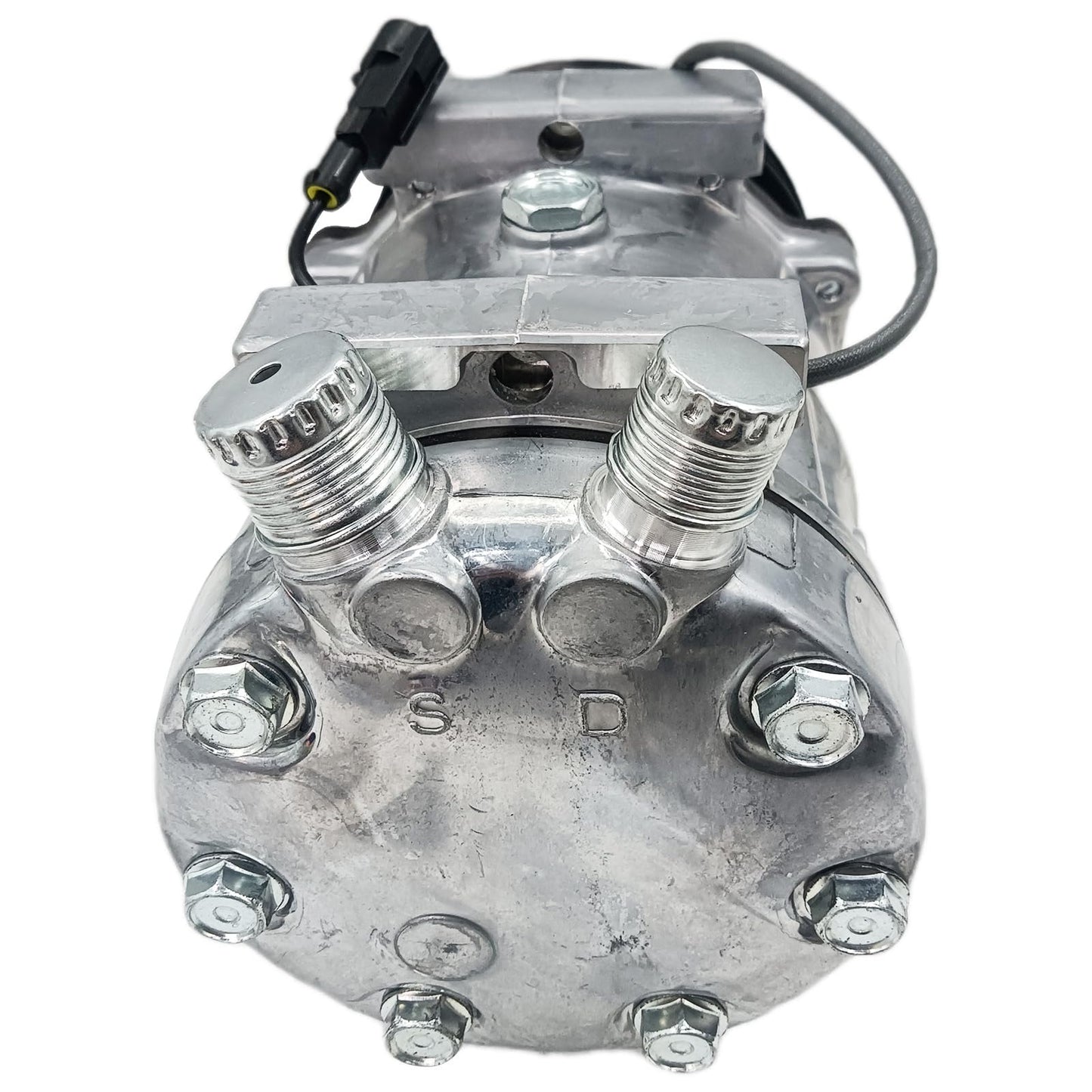 Compresor de aire acondicionado SD5H11 de 12 V 87546525 para minicargadora CASE 410