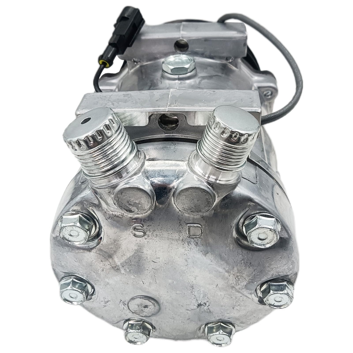 12V SD5H11 A/C Compressor 87362509 for CASE Tractor DX40 DX45 DX60 DX55 FARMALL 40 - KUDUPARTS