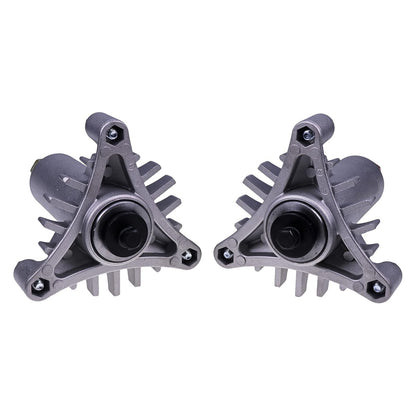 Conjunto de mandril de husillo de 2 piezas 130794 532130794 539110158 para tractor de césped Poulan Electrolux AYP Husqvarna Jonsered Craftsman Ryobi