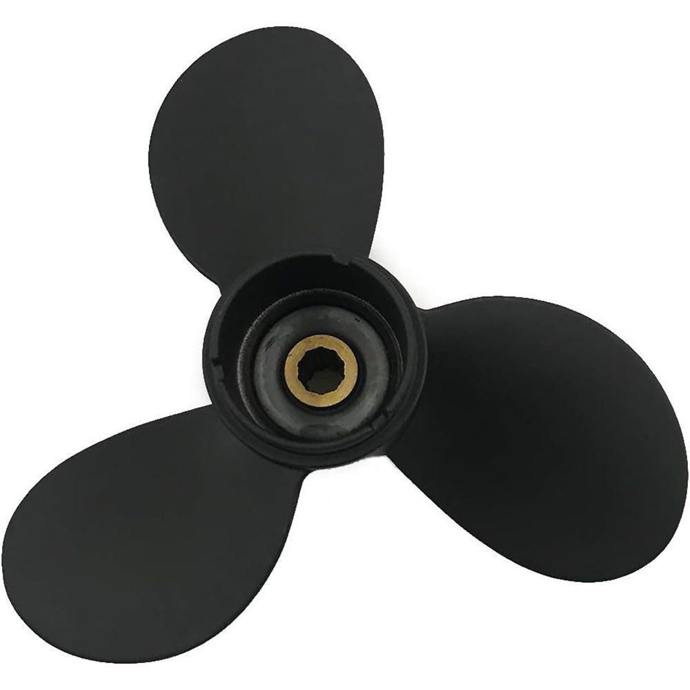 7 1/2 x 7 Outboard Propeller 58110-91JN0-019 for Suzuki Engine 4HP 5HP 6HP - KUDUPARTS