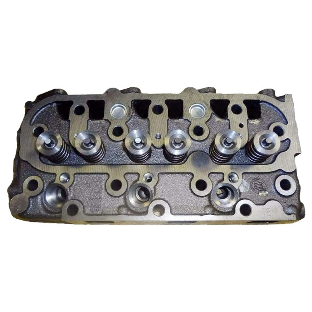 Complete D905 Cylinder Head Assembly & Full Head Gasket Set Compatible with Kubota D905 Engine B1700DT B1700E B1700HST-D Tractor - KUDUPARTS