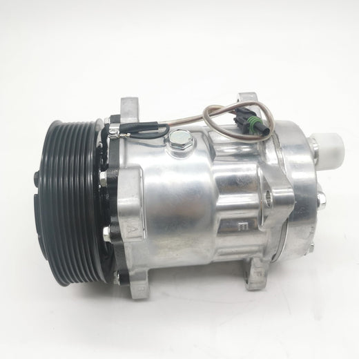 24V 8PK 7H15 Aftermarket Sanden 8085 A/C Compressor - KUDUPARTS