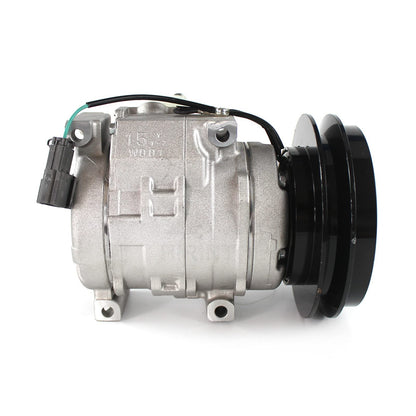 For Komatsu Bulldozer D65E-12 D65EX-12 Air Conditioning Compressor 14X-911-17400 ND047200-4451