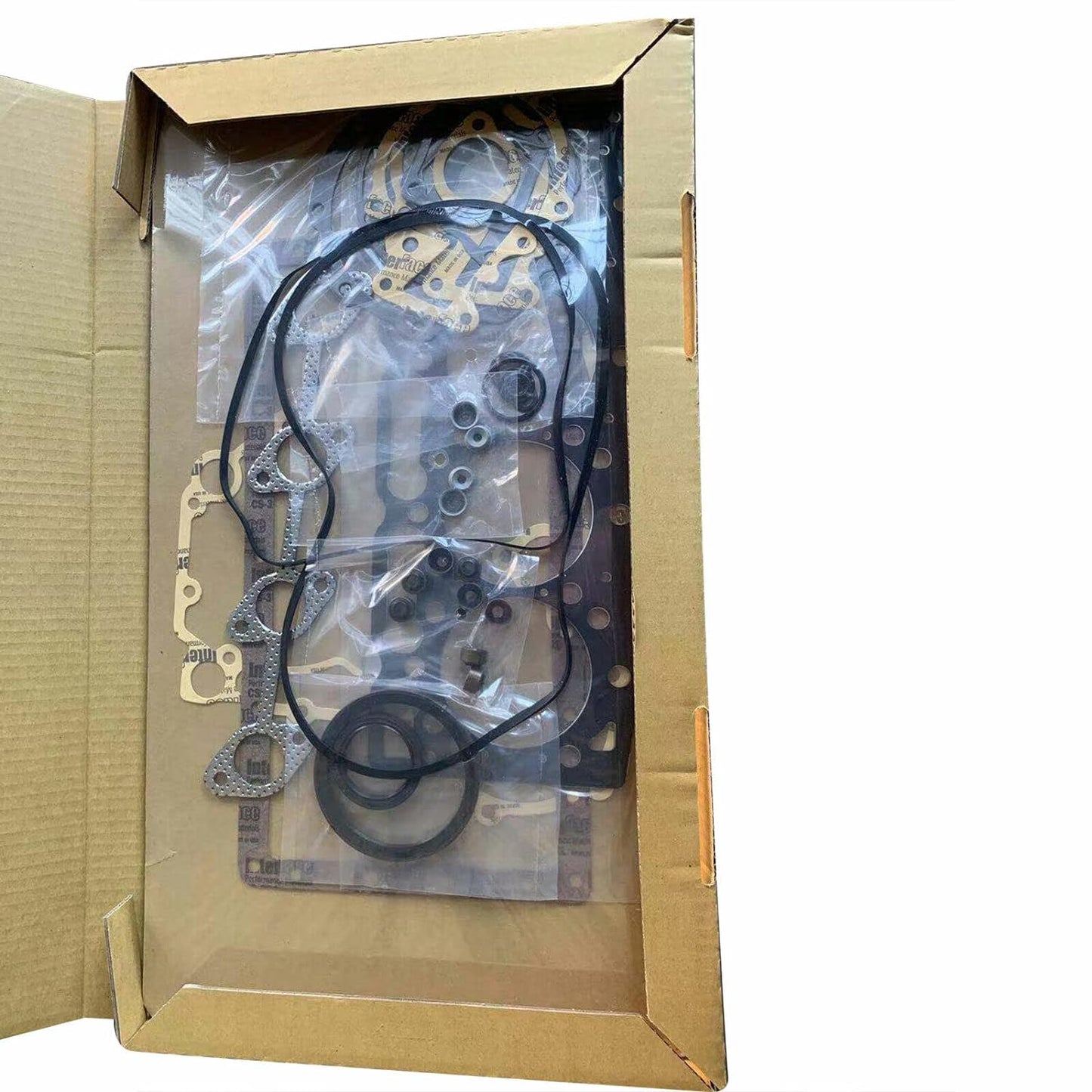 Complete Cylinder Head Assy+Full Gasket Kit Compatible with Kubota V1505T/B3200HSD - KUDUPARTS