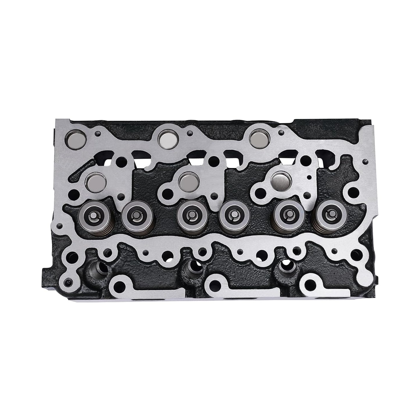 Complete Cylinder Head Assy for Kubota D1703 D1703E D1703B D1703EB Engine Cylinder Head with Full Gasket Kit - KUDUPARTS
