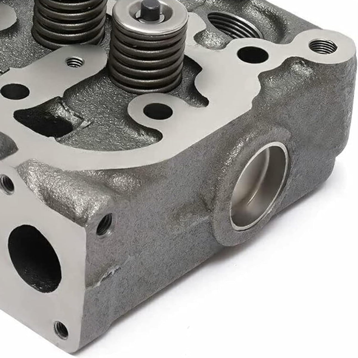 Cylinder Head D722 Compatible with Kubota D722 D722EBH D772B Engine B7300HSD B7400HSD BX1800D BX1850D BX1860D G1900 GF1800E for Bobcat 316 320 322 323 Mini-Excavator - KUDUPARTS