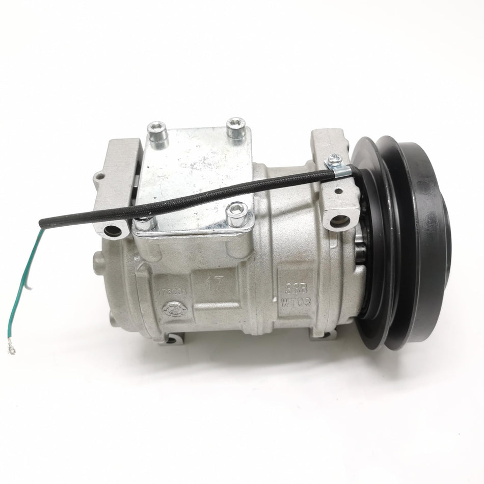 10PA17C A/C Compressor AT168543 for John Deere Articulated Dump Truck 250D 300D Type-2