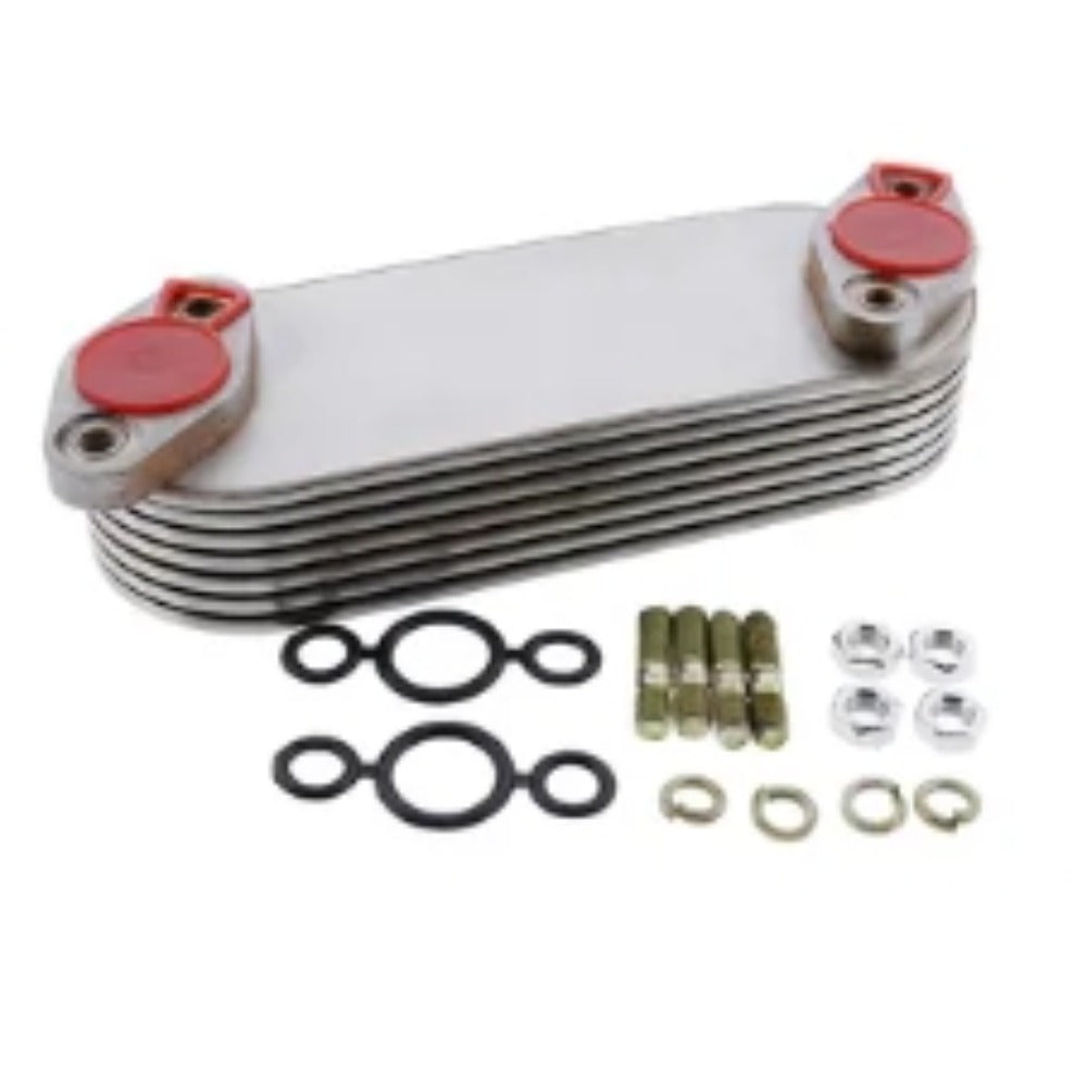 Oil Cooler 6668517 for Perkins Engine 1004-40T Bobcat Skid Steer Loader 963 - KUDUPARTS