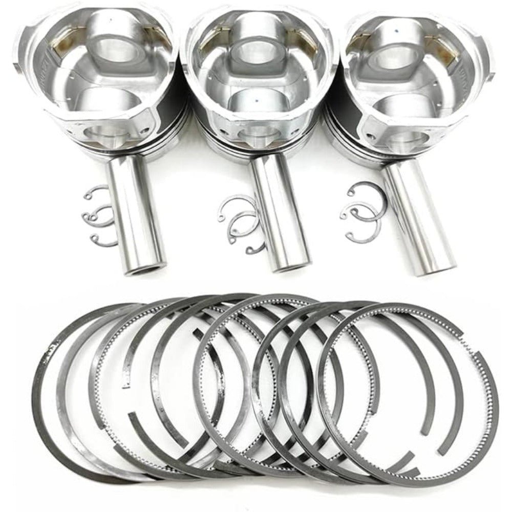 Piston Kit 04259101 for Deutz Engine BF4M1013C BF4M1013FC BF6M1013C BF6M1013E BF6M1013FC BF6M1013MC - KUDUPARTS