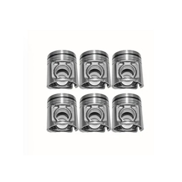 6PCS Piston 3926963 for Cummins Engine 6C8.3 6CT 6CT8.3 QSC8.3 6CTAA - KUDUPARTS